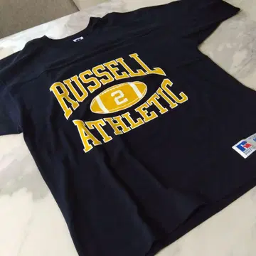 미사용 새상품 RUSSELL ATHLETIC 풋볼 T셔츠