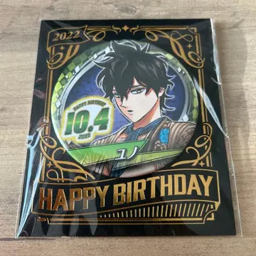 블랙클로버 유노 생일 캔뱃지 2022 벌스데이 캔뱃지