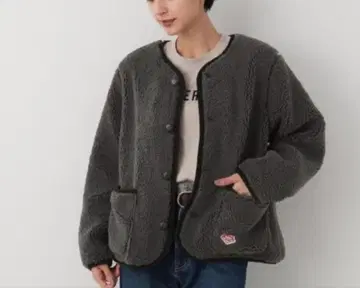 Dessin 다크 그레이 보아 자켓