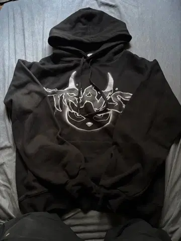 TRAVS x k2 후디 블랙 XL 속기모 스트릿