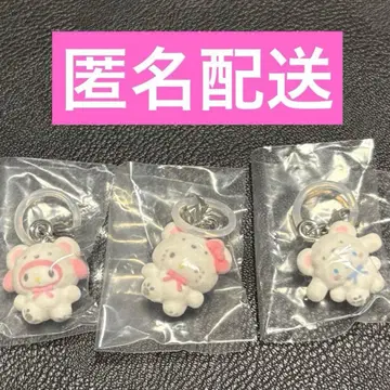 산리오 가챠 메지루시 액세서리 포근포근 스노우 키티 마이멜로디 시나몬