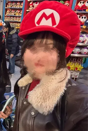 유니버셜 공식 마리오 모자