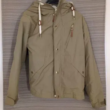 코엔 보아 안쪽 베이지 마운틴 후드티