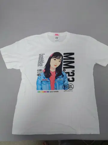 후쿠무라 미즈키 빔즈 콜라보 T셔츠 XL