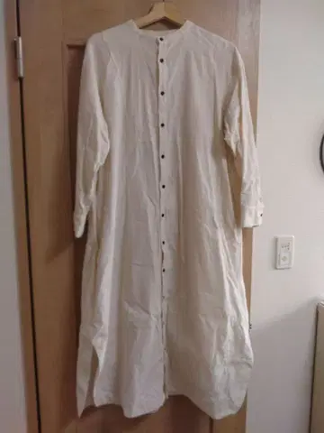 얇은 코듀로이 셔츠 원피스