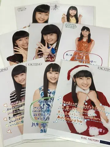 [ 단바라 루루 ] 하로프로 연수생 시절 발표회 콜렉션 사진 8장 세트