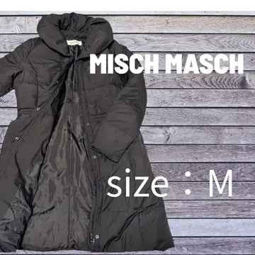 MISCH MASCH 블랙 다운 자켓 M
