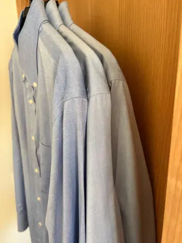 유니클로 논아이론 셔츠 XL 사이즈 x 3장 세트