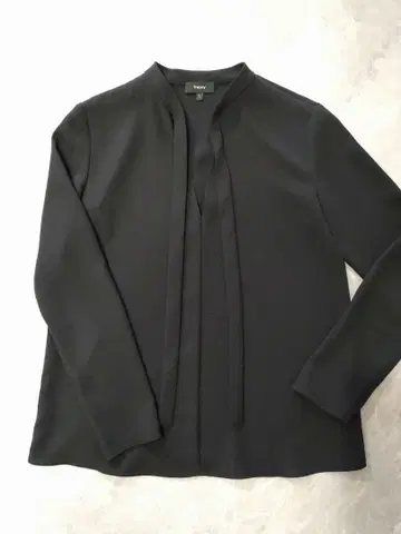 Theory 블랙 긴팔 셔츠