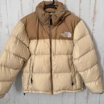 THE NORTH FACE 눕시 다운 자켓 베이지 M 사이즈