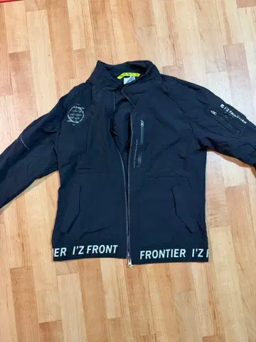 I'Z FRONTIER 블랙 나일론 자켓 LL 봄/여름