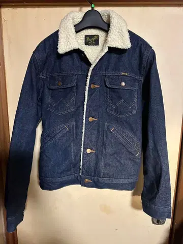 랭글러 Wrangler 데님 보아 자켓 서니라벨 M
