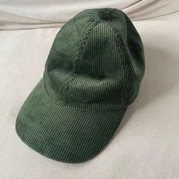 CABaN 캐밴 코듀로이 캡 그린 굵은 폭 투모로우랜드
