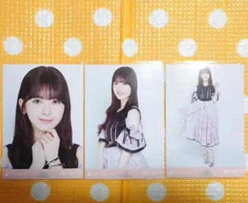 노기자카46 츠츠이 아야메 브로마이드 Same numbers 3종 컴프