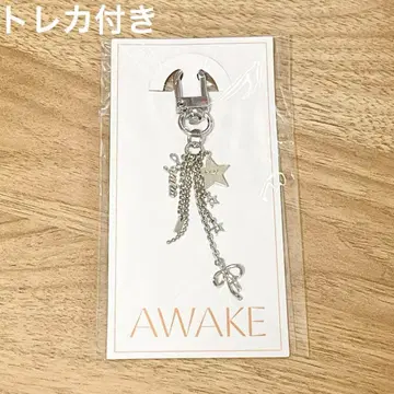 NiziU 아야카 키링 트레이딩 카드 포함 AWAKE