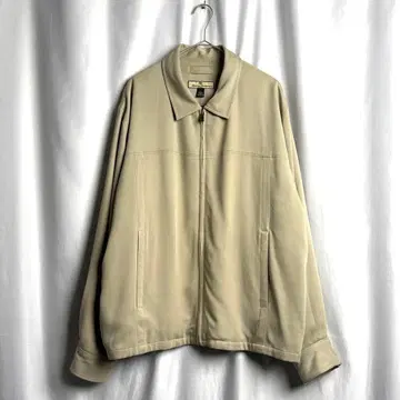 90s Tommy Bahama 실크 100% 자켓 XL 블루종