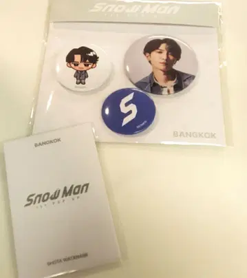 Snow Man 방콕 팝업 와타나베 쇼타 세트