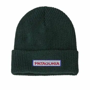 PATAGONIA 로고 비니 니트 모자 여성용 키즈