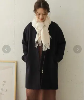 DOORS 노카라 울 미들 코트 어반 리서치 도어스