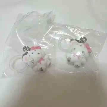 헬로키티 포근포근 스노우 마커 액세서리 2개 세트