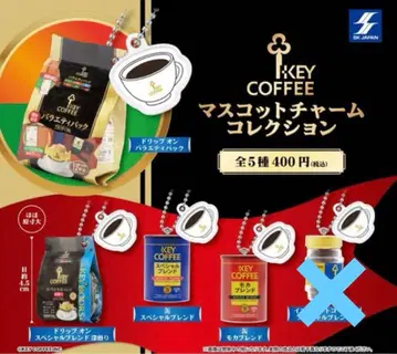 KEY COFFEE 마스코트 참 컬렉션 4종 세트