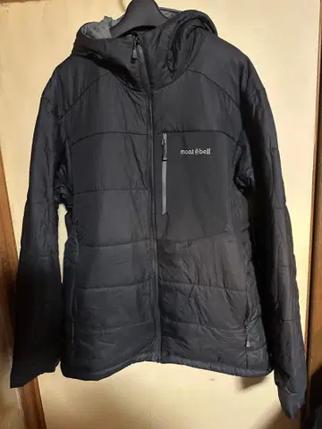 몽벨 써마 랩 후드티 블랙 XL 1101641 스태프 백 없음