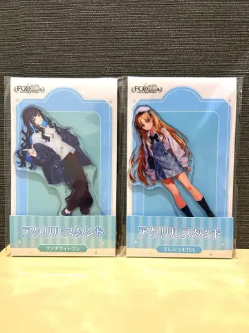 FGO 로손 한정판 테노치티트란 엘레쉬키갈 아크릴 스탠드
