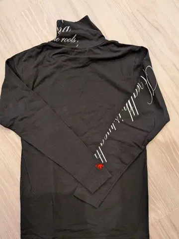 GOTCHA 골프 블랙 터틀넥 긴팔 셔츠