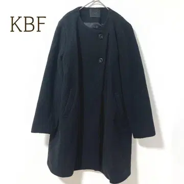 KBF 노카라 울 코트 겉옷 롱 미들 깔끔한