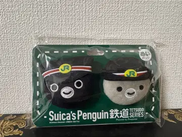 미개봉 새상품 Suica 펭귄 역무원 인형 배지