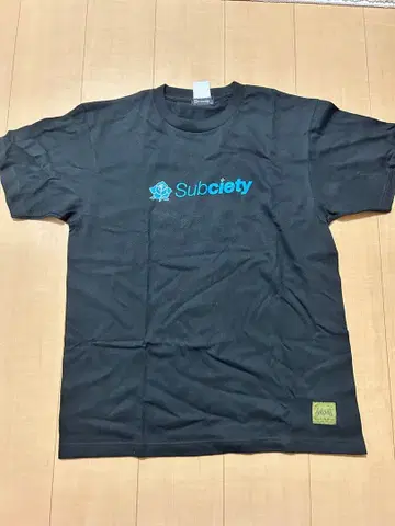 Subciety x 히카와 사요 콜라보 한정판 T셔츠