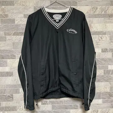 캘러웨이 스니드 잭 남성용 골프 블랙 풀오버 블랙 M