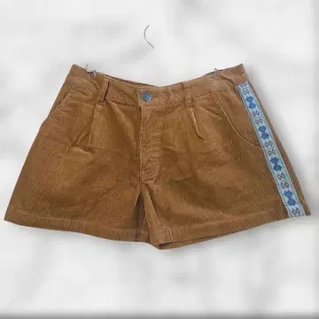 택 포함 새상품 TITICACA 티티카카 코듀로이 팬츠 카멜 M