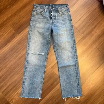 Levi's 스트레이트 데님 라이트 블루