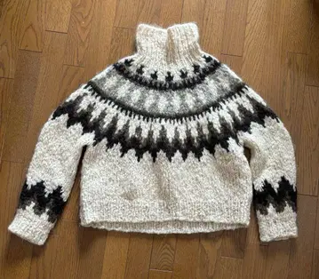 Unfil 캐시미어 실크 니트 스웨터