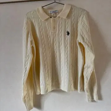 U.S. POLO ASSN. 케이블 니트 L 사이즈