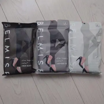 BELMISE 슬림 레깅스 3색 세트 LL 사이즈
