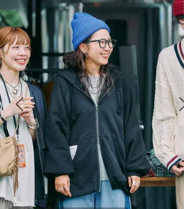 니코앤드 [be with M] 미사요 하지 후드티