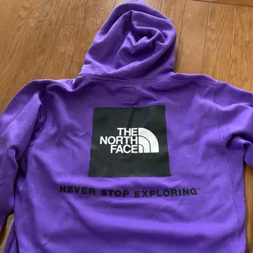 THE NORTH FACE 보라색 L 사이즈 후드티