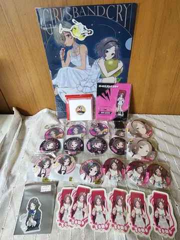 걸즈밴드클라이 에비즈카 토모 굿즈 모음 26점