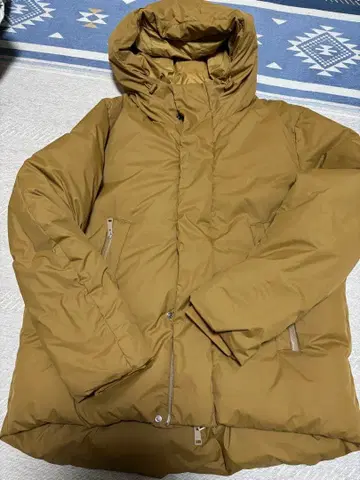 글로벌 워크 남성용 후드 부착 다운 자켓