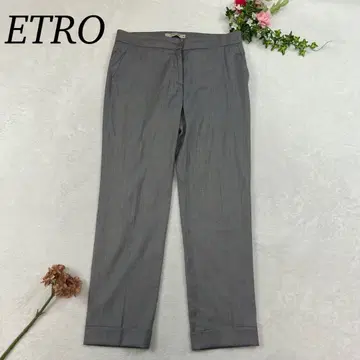 J653 새상품급 L 에트로 이탈리아제 슬랙스 그레이 여성용