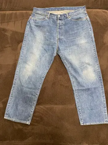 A.PRESSE / Washed Denim Wide Pants 38