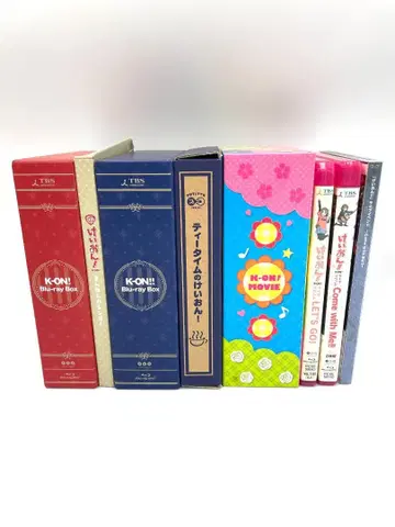 케이온 블루레이 BOX 1기 2기 K-ON! MOVIE 라이브 이벤트