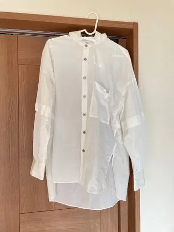 nagonstans 나곤스탠스 나일론 후드티 아우터 M 화이트