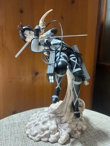 제일복권 진격의 거인 지진 B상 리바이 피규어