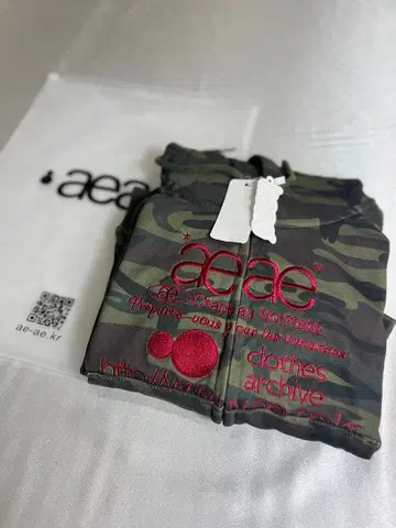 카모 패턴 집업 후드티 M