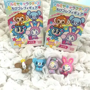 나루미야 캐릭터즈 치비 콜렉션 피규어 4개 세트