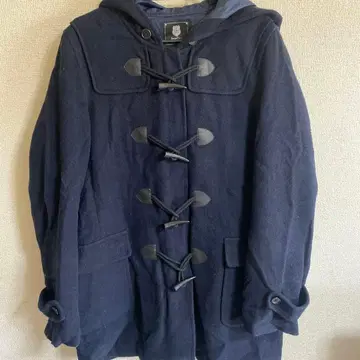 SweetTeen 네이비 더플 코트 학생 코트