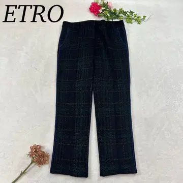 J659 새상품급 L 에트로 슬랙스 블랙 여성용